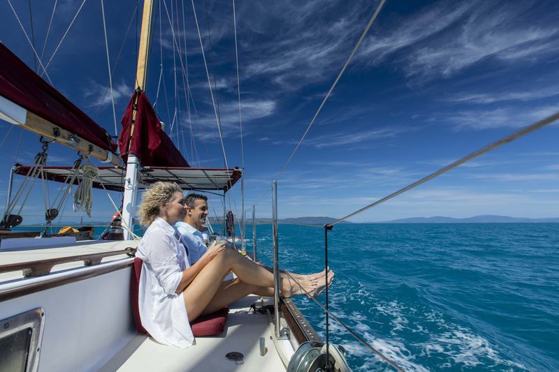 Adults only sailing day trip to Whitehaven Beach & Snorkelling